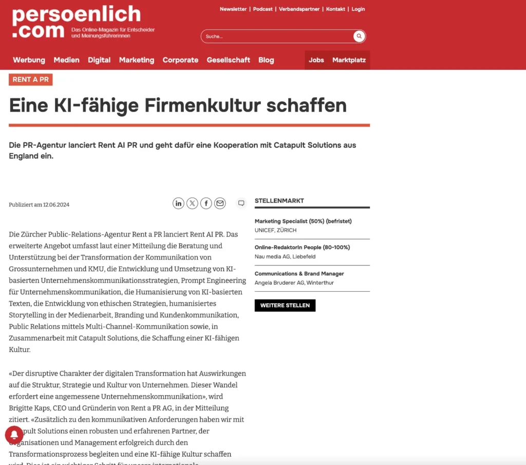 Eine KI faehige Kultur schaffen Eine KI faehige Kultur schaffen